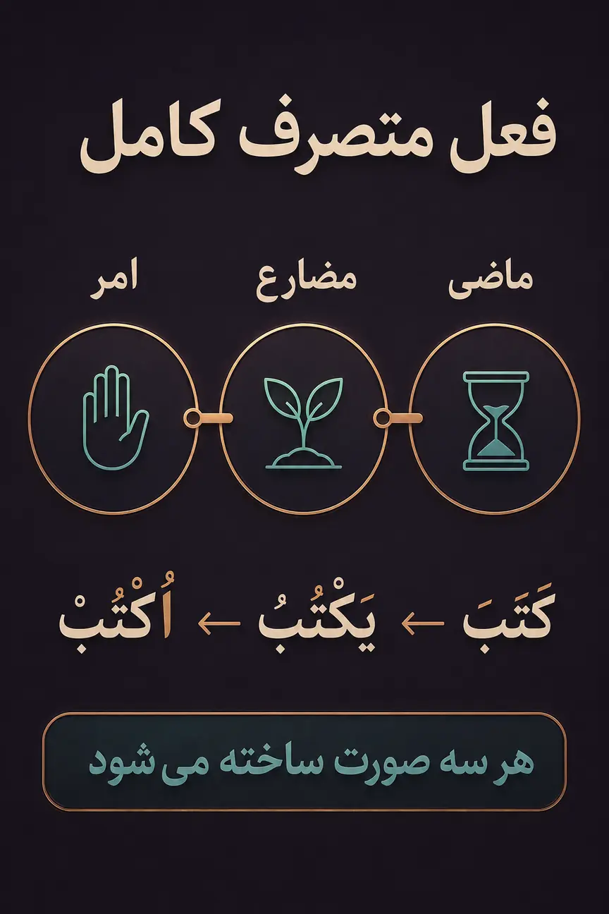 فعل متصرف کامل چیست؟