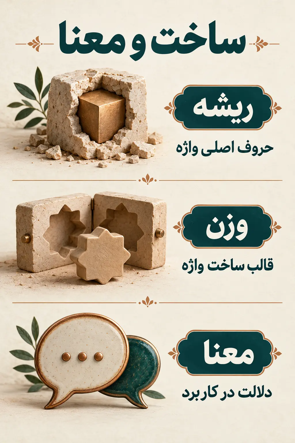 مقصود از افزایش مبانی و معانی چیست؟
