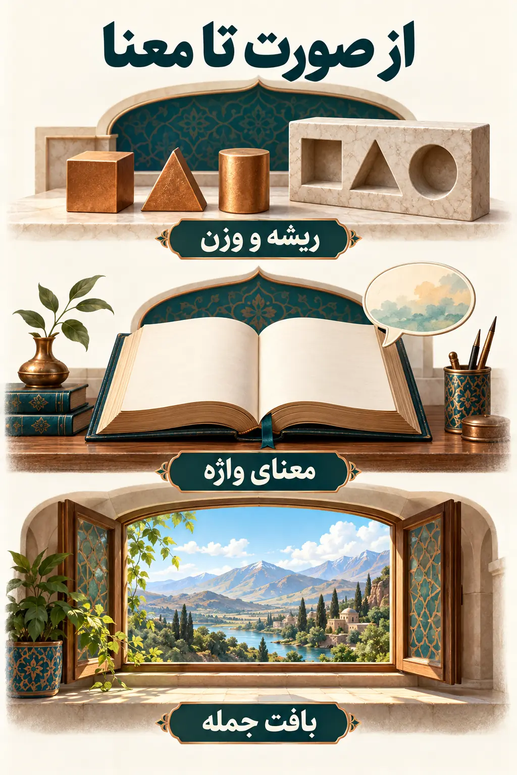 چگونه دلالت حروف افزوده را در جمله تحلیل کنیم؟