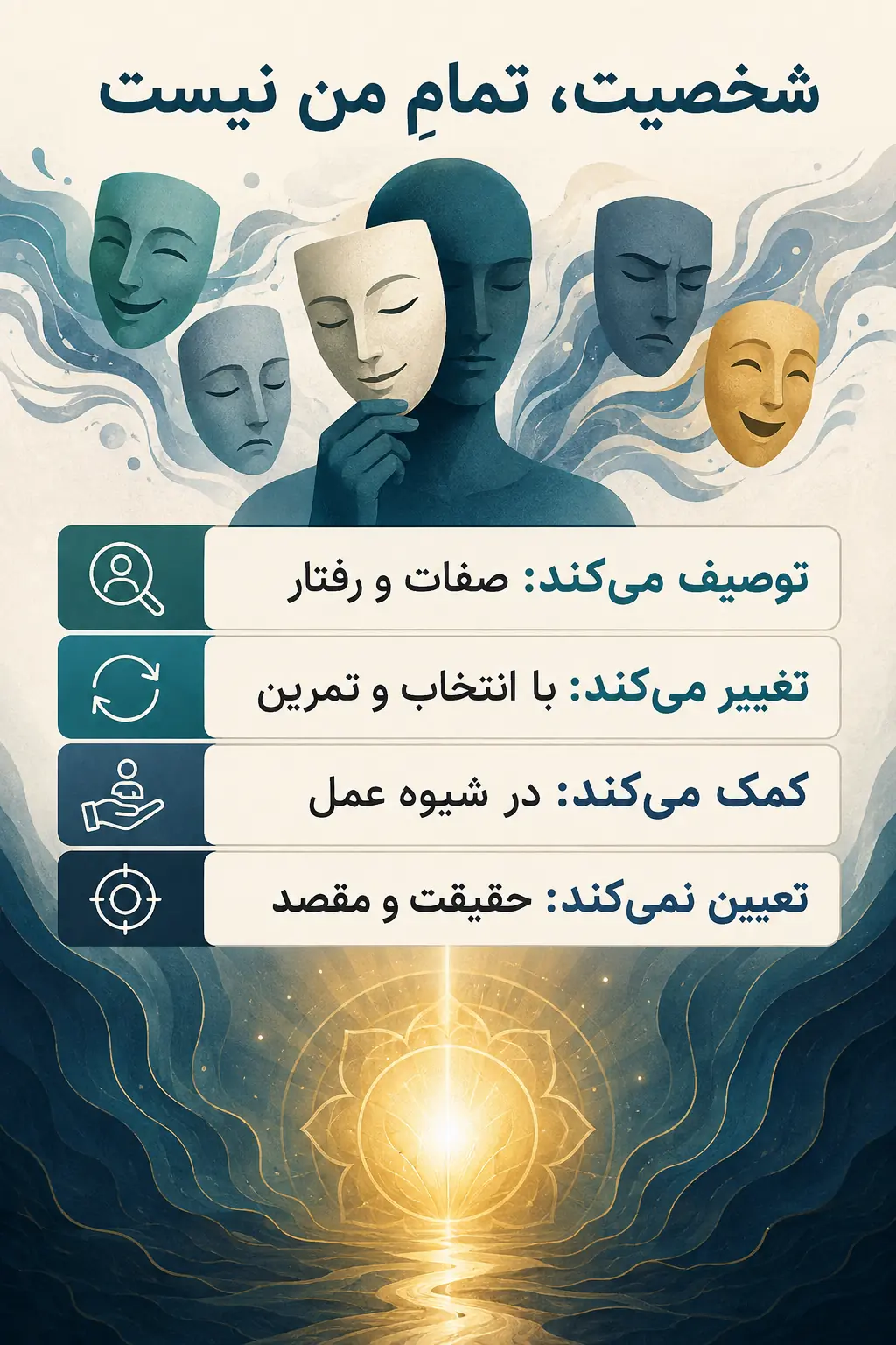 شخصیت‌شناسی چرا جای خودشناسی را نمی‌گیرد؟
