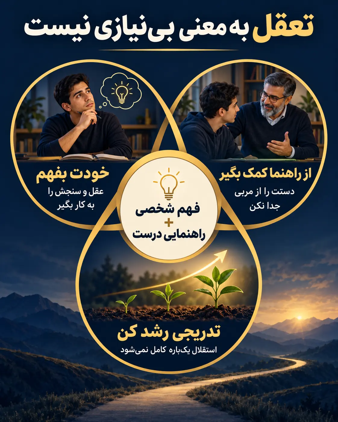 رسیدن به مرز تعقل چه چیزی را تغییر می‌دهد؟