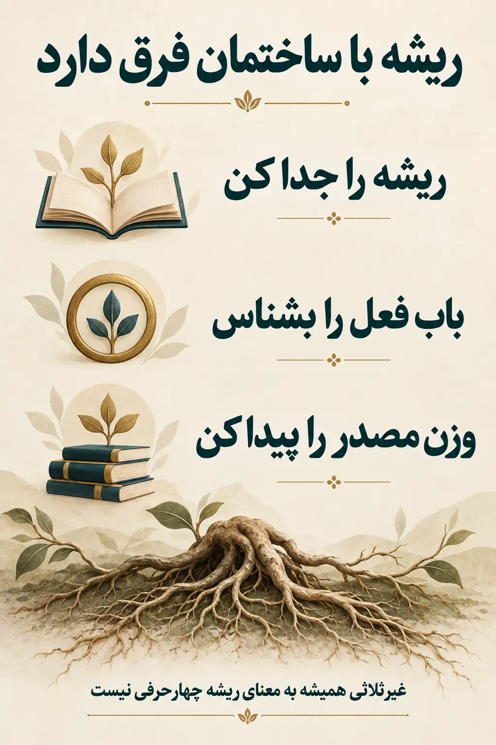 جدول وزن‌های مصدر غیرثلاثی