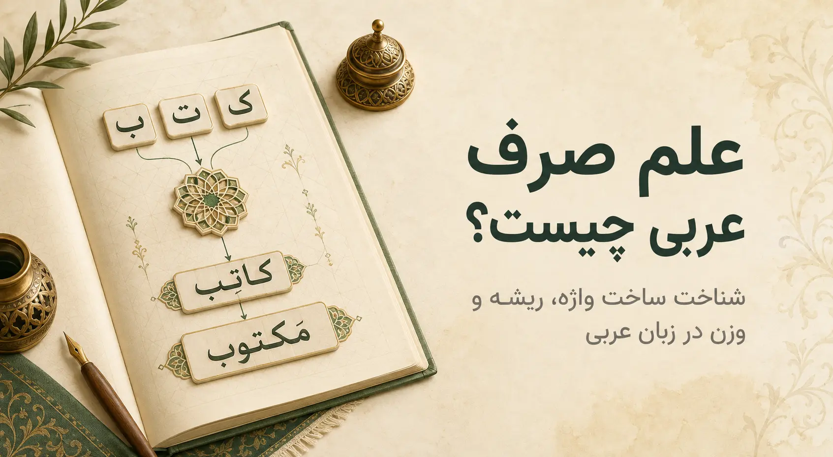 علم صرف عربی چیست و دقیقاً چه چیزی را بررسی می‌کند؟