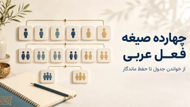 چهارده صیغه فعل عربی را چگونه بخوانیم و حفظ کنیم؟