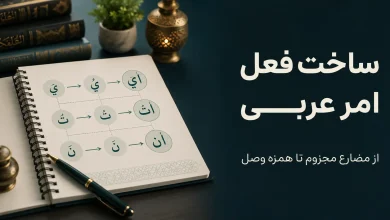 فعل امر در عربی چگونه ساخته می‌شود؟ از مضارع مجزوم تا همزه وصل