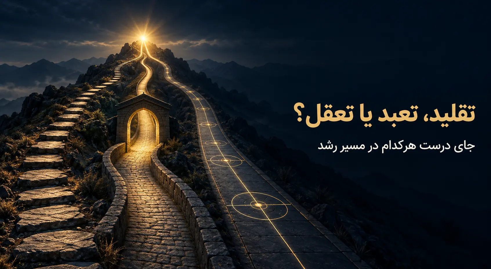 تقلید، تعبد و تعقل چه تفاوتی دارند و هرکدام کجا لازم‌اند؟
