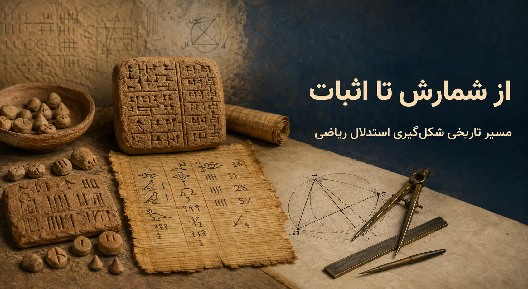 ریاضیات چگونه از شمارش به اثبات رسید؟