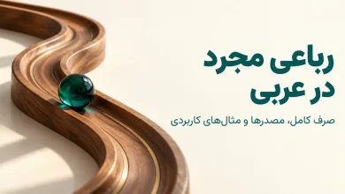 رباعی مجرد «فَعْلَلَ»؛ صرف کامل، مصدرها و نمونههای کاربردی